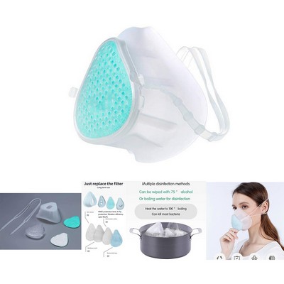 Self Suction Filtering Mask