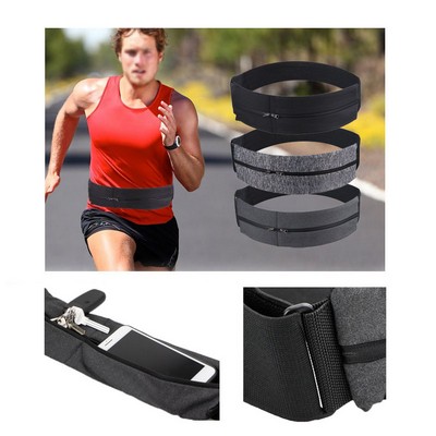 14 1/2" Unisex Adjustable Sports/Running Waist Pouch/Fanny Pack