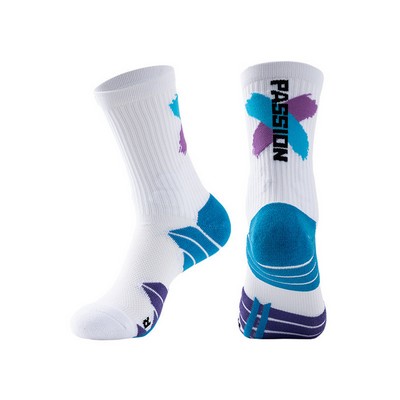 Sock Basketball Soccer Hiking Ski Athletic Outdoor Sports Socks