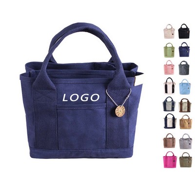 High-grade canvas handbag