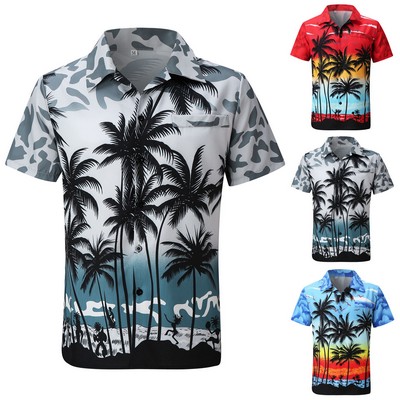 Sublimated Hawaiian Camp Shirt