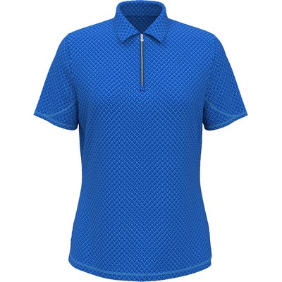 Callaway® Ladies' Opti-Dri™ All-Over Stitched Chev Polo Shirt