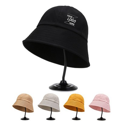 Unisex Cotton Bucket Hat for Adults