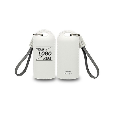 Portable 4400mAh Keychain Power Bank