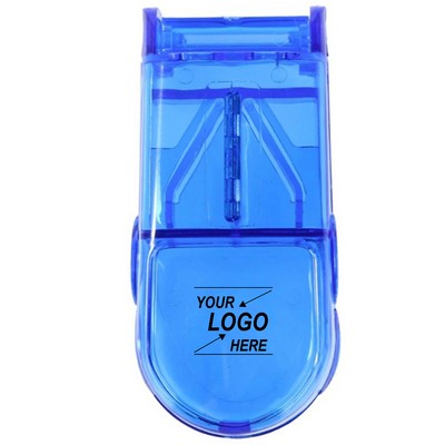 Portable Mini Pill Cutter and Organizer