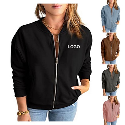 Women Zip Up Jacket