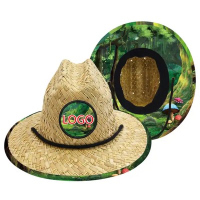 Kids Lifeguard Straw Hat