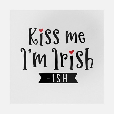 Kiss Me I'm Irish -Ish Transfer