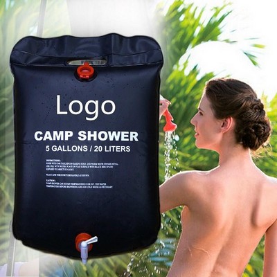 5 Gallon/20 Liter Portable Camp Shower Bag