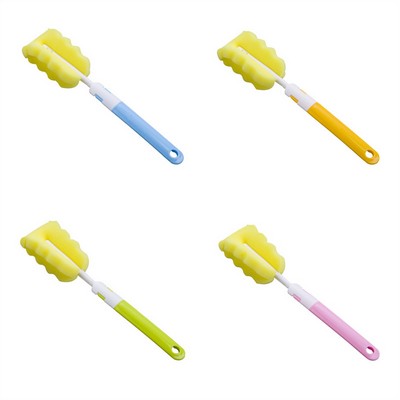 Glass Scrubber Cleaning Brush Sponge