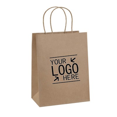 Kraft Paper Brown Shopping Bag