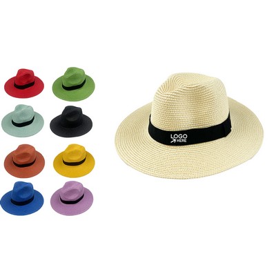 Straw Panama Beach Hat