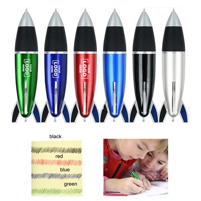 4 Color Ink Rocket Pen(Free Shipping)