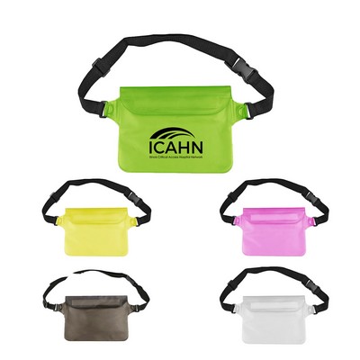 Waterproof PVC Belt Pouch Bag