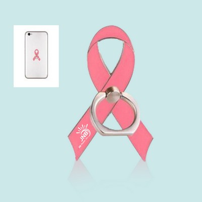 Ribbon Phone Holder for Breast Cancer Awareness