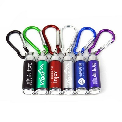 Mini LED Flashlight Keychain