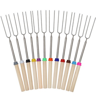 Retractable Barbecue Fork