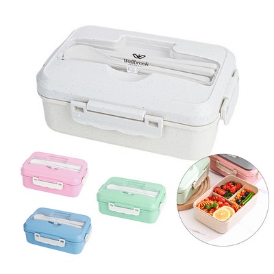 Lunch Box With Tableware Set