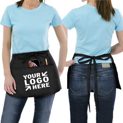 3 Pockets Waist Aprons