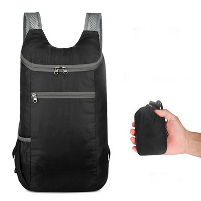 Waterproof Folding Backpack Polyester Bag