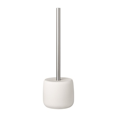 blomus Sono White Plunger & Decorative Holder