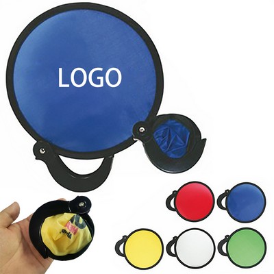 Round Foldable Hand Fan