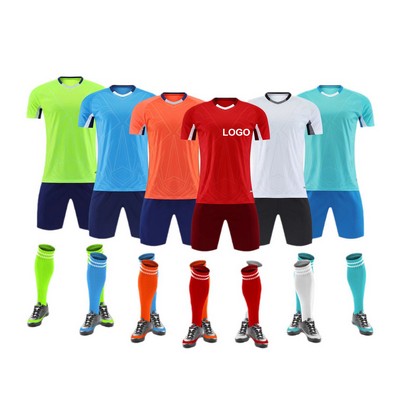 Soccer Goalkeeper Jersey Short Sleeve Uniform Kit