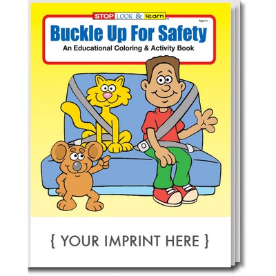 Buckle Up for Safety Coloring Book Fun Pack