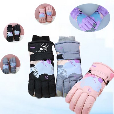 Snow Buddies Kids' Winter Ski Gloves