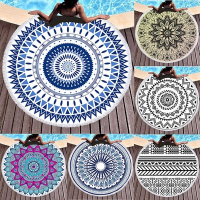 Microfiber Circular Beach Towels