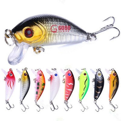 3D Artificial Minnow Fishing Lures Baits