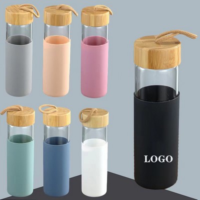 20 Oz Borosilicate Glass Water Bottle