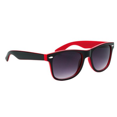 Two-tone Sunglasses Plastic UV