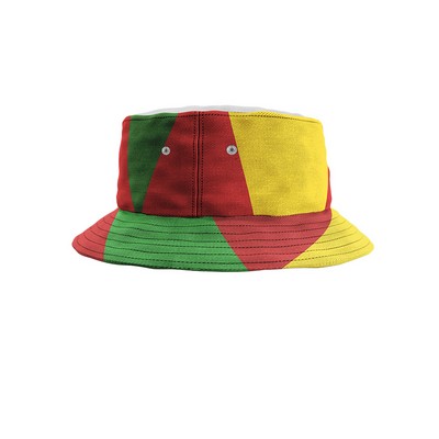 Bucket Hat Solid Random Colors (No Graphics)