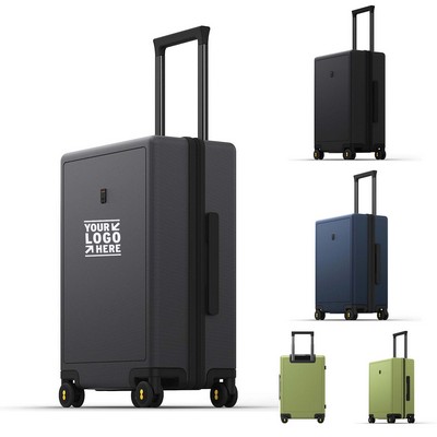 20 Inch Ultra Lightweight PC Hardside Luminous Textured Luggage with Wheels