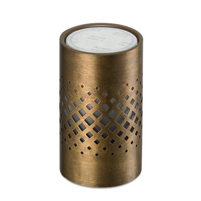 Serene House Twinkle Copper Metal No-Spill Wax Melt Warmer, Copper