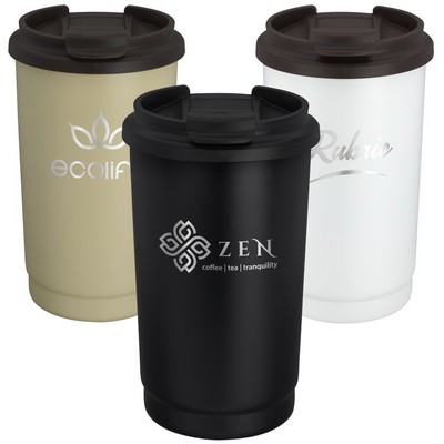 14 Oz. EarthTrendz™ Recycled Stainless Steel Tumbler