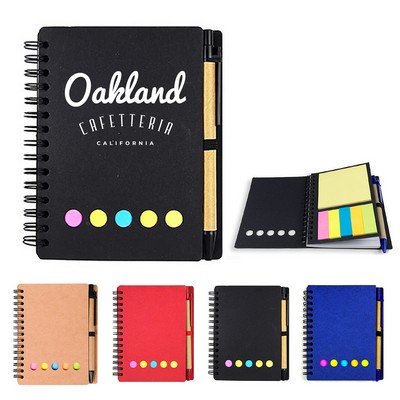 Spiral Notebook with Pen