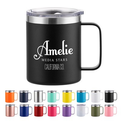 12oz Stackable Coffee Mug with Handle