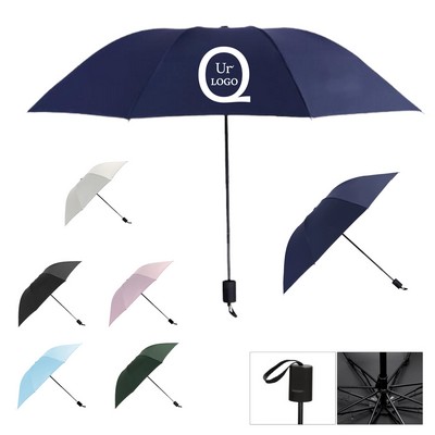 21-Inch Tri-Fold Gel Folding Umbrella