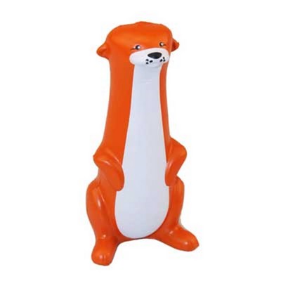 PU Standing Sea Otter Shape Stress Ball