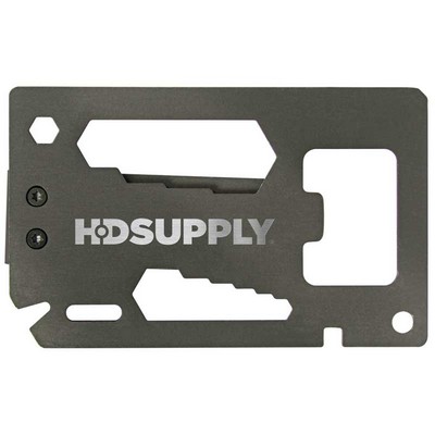 The Allegheny Multi-Tool Card w/Money Clip (Factory Direct - 10-12 Weeks Ocean)