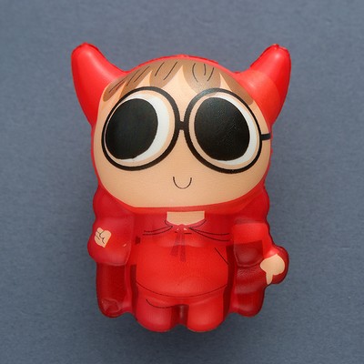 Halloween Red Superheroine Stress Relief Toy