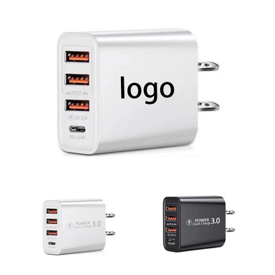 4-Port Charger Cube