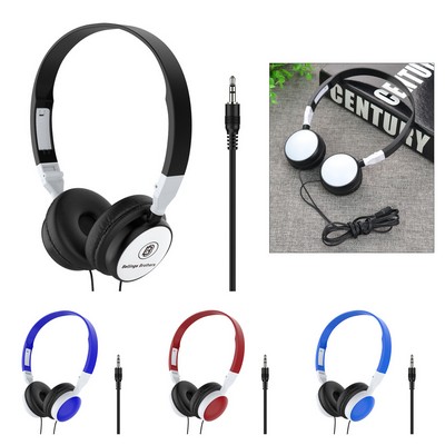 Portable Wired Folding Headphone