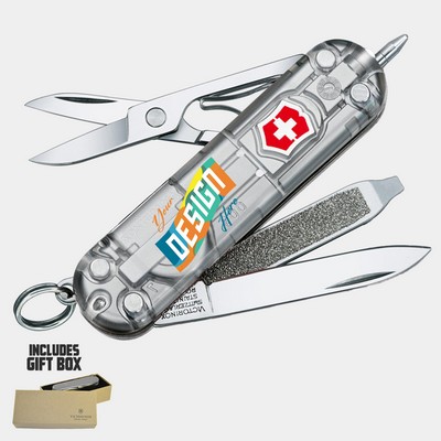 Swiss Army - Victorinox® Signature Lite Silver Tech Swiss Made Pocket Knife