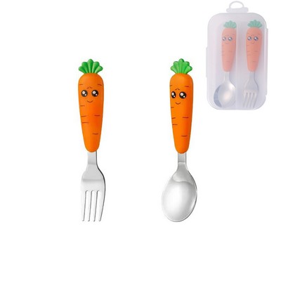 Toddler Utensil Set with Travel Case