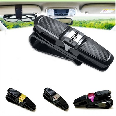 Car Sun Visor Glasses Holder Clip - Keep Your Glasses Safe and Accessible