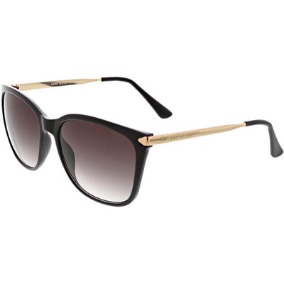 Anne Klein® Women's Black Sunglasses