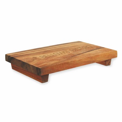 Acacia Footed Serve Board by Twine Living®